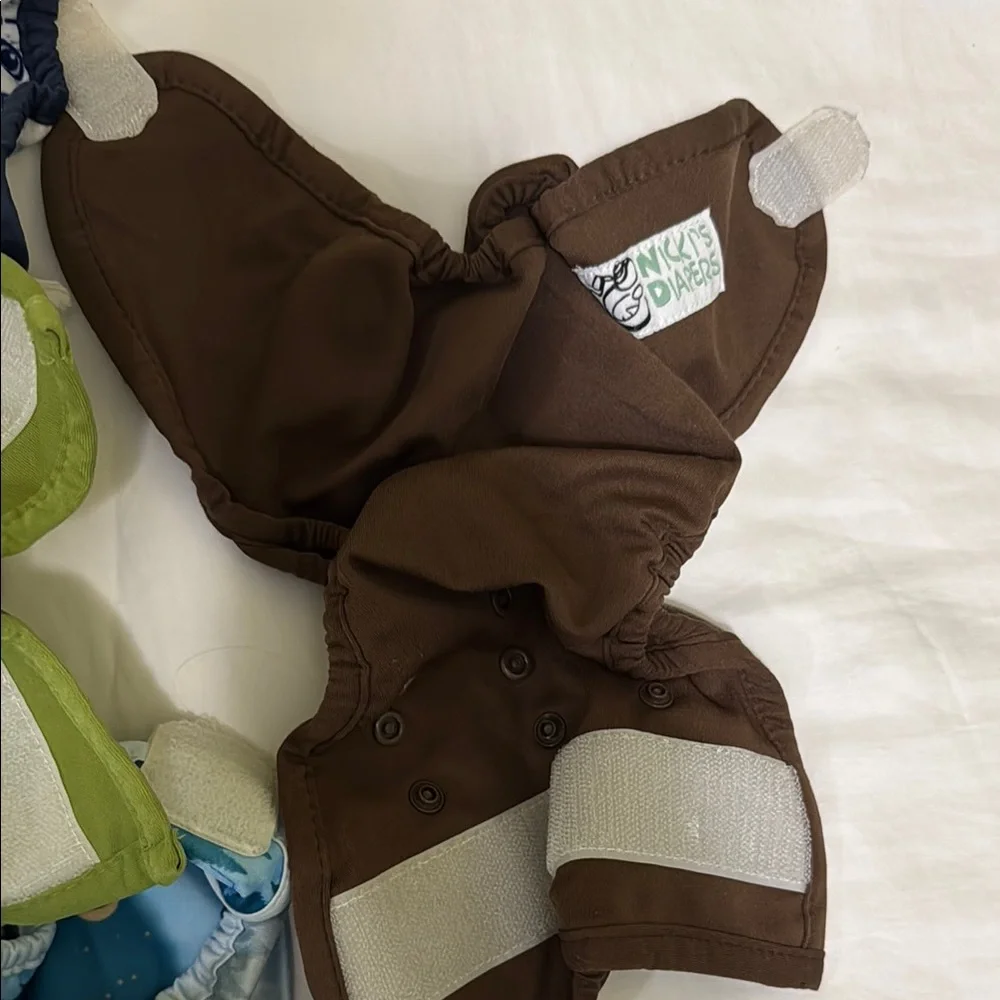 Nicki’s diaper Cloth Diaper Set of 7